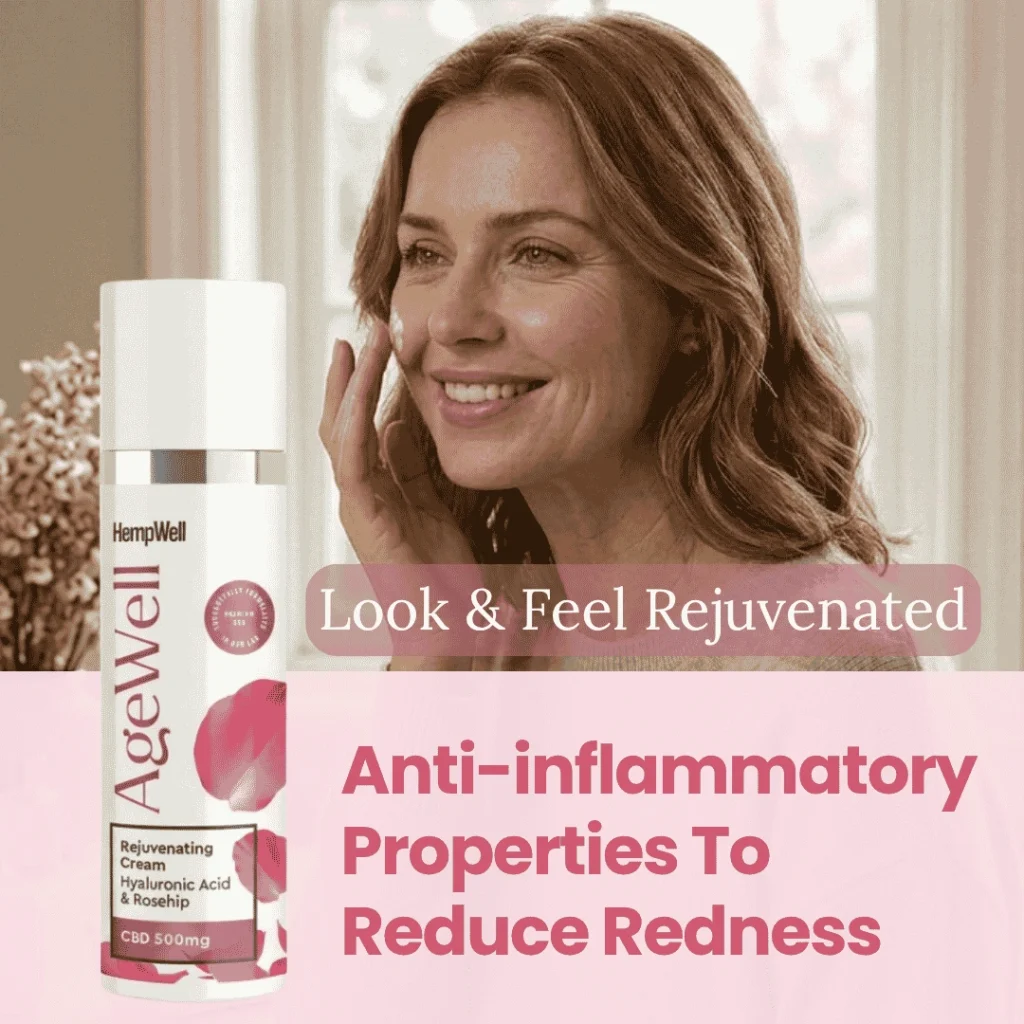 AgeWell | CBD Rejuvenating Cream | 500mg CBD | 50ml - Image 5