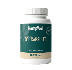 CBD Gel capsules 1500mg 30 capsules x 50mg each