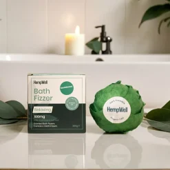 CBD Bath Bomb | Sandalwood | 100mg CBD
