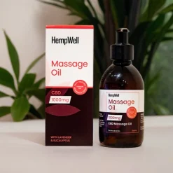 CBD Massage Oil | Lavender | 1000mg CBD | 250ml Bottle