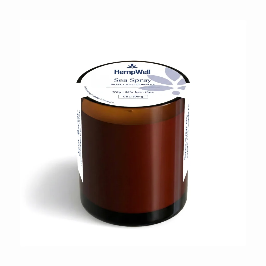 Sea Spray CBD Candle - Musky & Complex