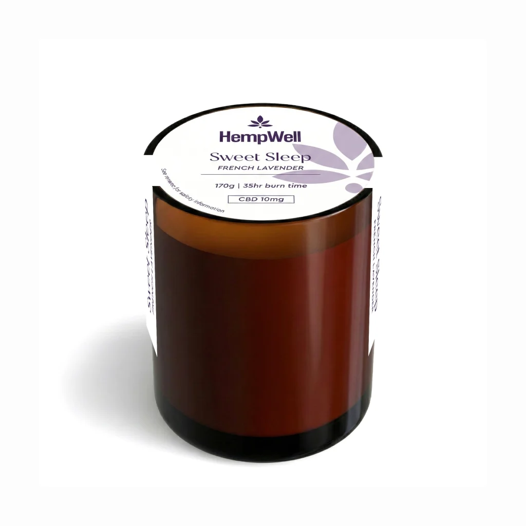 Sweet Sleep CBD Candle French Lavender