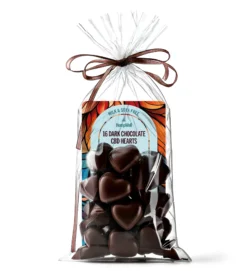 CBD Dark Chocolate Hearts