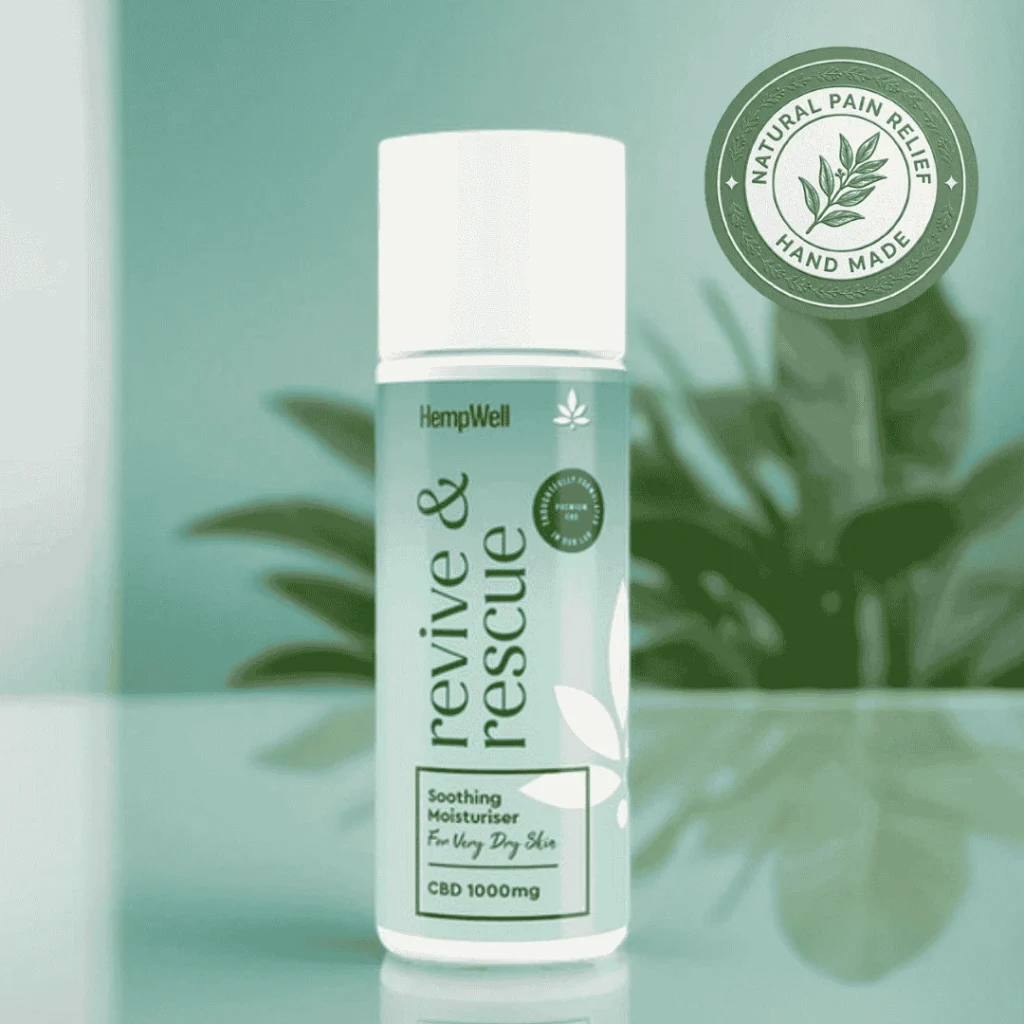 HempWell Face & Body Cream | 1000mg CBD | 50ml - Image 2