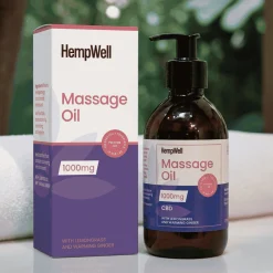 CBD Massage Oil | Lemongrass | 1000mg CBD | 250ml Bottle