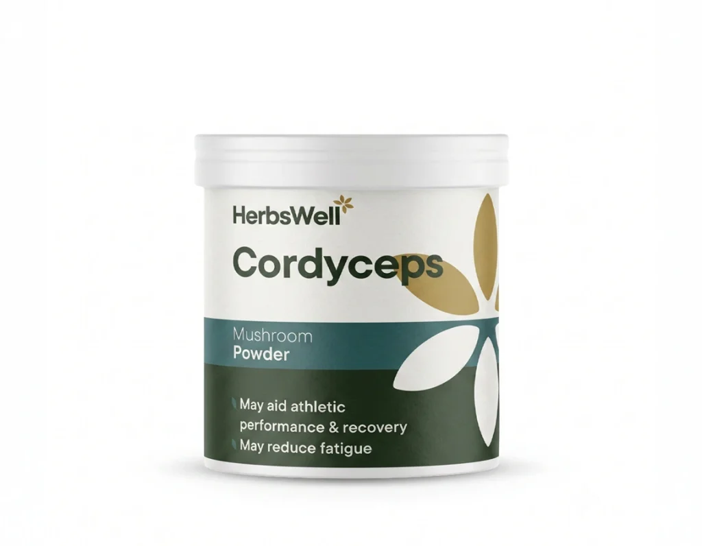 HerbsWell Cordyceps mushroom extract powder